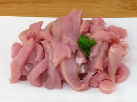 Pork - Shoulder Strips 40x10x10mm (5kg Bagged)