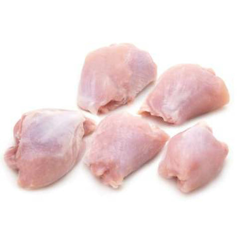 Chicken - Thigh Fillet Skin On (15kg bulk)